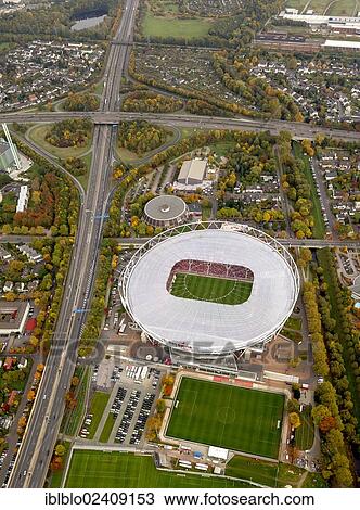 "Aerial view, BayArena stadium, Leverkusen, Rhineland, North Rhine-Westphalia, Germany, Europe" View Large Photo Image Stock Image - "Aerial view, BayArena stadium, Leverkusen, Rhineland, North Rhine-Westphalia, Germany, Europe". Fotosearch