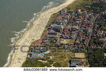 "Aerial view, beach, Wangerooge, East Frisian Islands, East Frisia, Lower Saxony, Germany, Europe" View Large Photo Image Stock Photo - "Aerial view, beach, Wangerooge, East Frisian Islands, East Frisia, Lower Saxony, Germany, Europe". Fotosearch