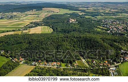 "Aerial view, Burg Kreuzenstein medieval castle, Leobendorf, Lower Austria, Austria, Europe" View Large Photo Image Stock Photo - "Aerial view, Burg Kreuzenstein medieval castle, Leobendorf, Lower Austria, Austria, Europe". Fotosearch