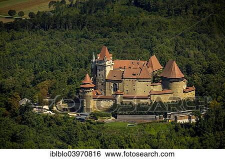 "Aerial view, Burg Kreuzenstein medieval castle, Leobendorf, Lower Austria, Austria, Europe" View Large Photo Image Stock Photograph - "Aerial view, Burg Kreuzenstein medieval castle, Leobendorf, Lower Austria, Austria, Europe". Fotosearch