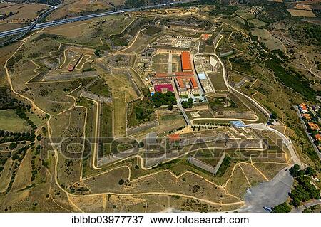 "Aerial view, Castell de Sant Ferran or Castillo de San Fernando, ramparts and the Fort of Figueres, Figueras, Costa Brava, Catalonia, Spain, Europe" View Large Photo Image Stock Photo - "Aerial view, Castell de Sant Ferran or Castillo de San Fernando, ramparts and the Fort of Figueres, Figueras, Costa Brava, Catalonia, Spain, Europe". Fotosearch