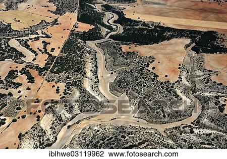 "Aerial view, Castilian countryside, Soria, Castile and Leon, Spain, Europe" View Large Photo Image Stock Image - "Aerial view, Castilian countryside, Soria, Castile and Leon, Spain, Europe". Fotosearch
