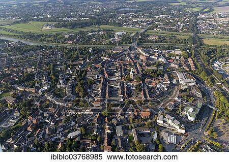 "Aerial view, centre of Dorsten with ring road, Dorsten, North Rhine-Westphalia, Germany, Europe" View Large Photo Image Stock Photography - "Aerial view, centre of Dorsten with ring road, Dorsten, North Rhine-Westphalia, Germany, Europe". Fotosearch
