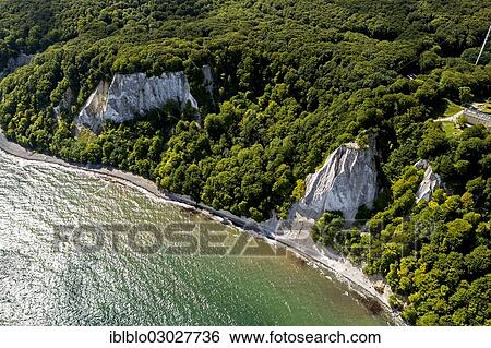 "Aerial view, chalk cliffs, Grosse Stubbenkammer, Kleine Stubbenkammer, Koenigsstuhl, Jasmund National Park, Sassnitz, Rugen, Mecklenburg-Western Pomerania, Germany, Europe" View Large Photo Image Stock Photograph - "Aerial view, chalk cliffs, Grosse Stubbenkammer, Kleine Stubbenkammer, Koenigsstuhl, Jasmund National Park, Sassnitz, Rugen, Mecklenburg-Western Pomerania, Germany, Europe". Fotosearch