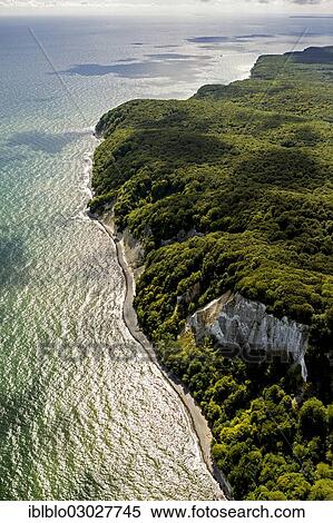 "Aerial view, chalk cliffs, Grosse Stubbenkammer, Kleine Stubbenkammer, Koenigsstuhl, Jasmund National Park, Sassnitz, Rugen, Mecklenburg-Western Pomerania, Germany, Europe" View Large Photo Image Stock Photography - "Aerial view, chalk cliffs, Grosse Stubbenkammer, Kleine Stubbenkammer, Koenigsstuhl, Jasmund National Park, Sassnitz, Rugen, Mecklenburg-Western Pomerania, Germany, Europe". Fotosearch
