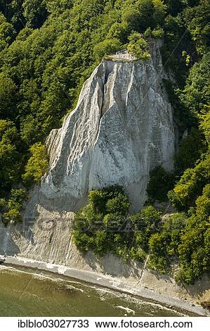 "Aerial view, chalk cliffs, observation deck of Sassnitz on the island of Ruegen, Jasmund National Park, Sassnitz, Rugen, Mecklenburg-Western Pomerania, Germany, Europe" View Large Photo Image Stock Image - "Aerial view, chalk cliffs, observation deck of Sassnitz on the island of Ruegen, Jasmund National Park, Sassnitz, Rugen, Mecklenburg-Western Pomerania, Germany, Europe". Fotosearch