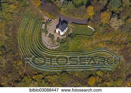"Aerial view, chapel at Ellerweg, vineyard, Weinberg, Merzig, Saarland, Germany, Europe" View Large Photo Image Stock Photo - "Aerial view, chapel at Ellerweg, vineyard, Weinberg, Merzig, Saarland, Germany, Europe". Fotosearch