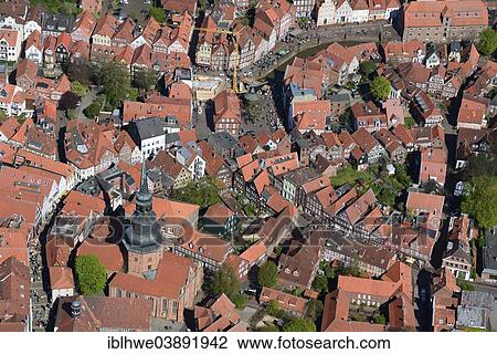 "Aerial view, city centre, Stade, Lower Saxony, Germany, Europe" View Large Photo Image Stock Image - "Aerial view, city centre, Stade, Lower Saxony, Germany, Europe". Fotosearch