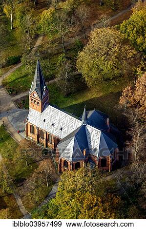 "Aerial view, city church, Malchow, Mecklenburg-Western Pomerania, Germany, Europe" View Large Photo Image Stock Photo - "Aerial view, city church, Malchow, Mecklenburg-Western Pomerania, Germany, Europe". Fotosearch