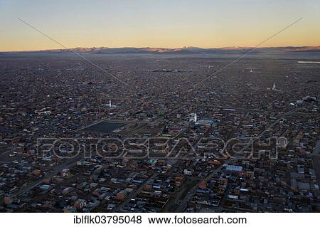 "Aerial view, city of El Alto, Department of La Paz, Bolivia, South America" View Large Photo Image Stock Photo - "Aerial view, city of El Alto, Department of La Paz, Bolivia, South America". Fotosearch
