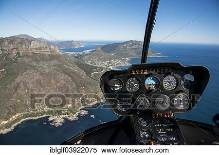 "Aerial view, Clipper R44 helicopter dashboard controls over Cape Town, Western Cape, South Africa, Africa" View Large Photo Image Stock Photography - "Aerial view, Clipper R44 helicopter dashboard controls over Cape Town, Western Cape, South Africa, Africa". Fotosearch