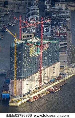 "Aerial view, construction site of the Elbe Philharmonic Hall, HafenCity, Hamburg, Germany, Europe" View Large Photo Image Stock Photograph - "Aerial view, construction site of the Elbe Philharmonic Hall, HafenCity, Hamburg, Germany, Europe". Fotosearch