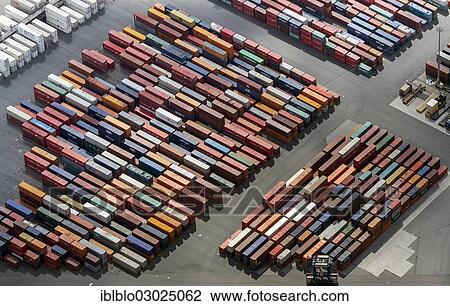 "Aerial view, container port Waltershofen, Eurogate Container Terminal, Hamburg-Port, Hamburg, Hamburg, Germany, Europe" View Large Photo Image Stock Image - "Aerial view, container port Waltershofen, Eurogate Container Terminal, Hamburg-Port, Hamburg, Hamburg, Germany, Europe". Fotosearch