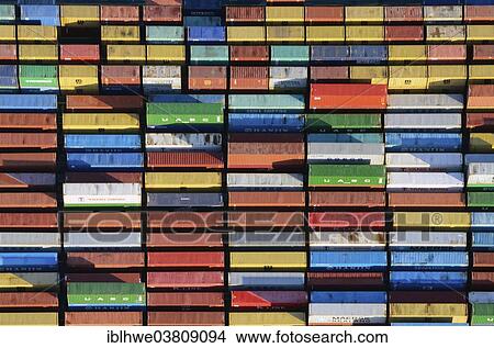 "Aerial view, containers in the Container Terminal Burchardkai, Port of Hamburg, Hamburg, Germany, Europe" View Large Photo Image Picture - "Aerial view, containers in the Container Terminal Burchardkai, Port of Hamburg, Hamburg, Germany, Europe". Fotosearch