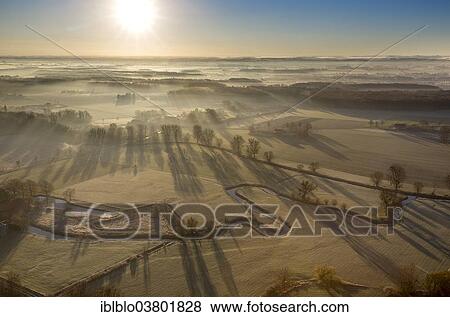"Aerial view, course of the Ahse river with meanders, renaturation, Hamm, Ruhr area, North Rhine-Westphalia, Germany, Europe" View Large Photo Image Stock Photo - "Aerial view, course of the Ahse river with meanders, renaturation, Hamm, Ruhr area, North Rhine-Westphalia, Germany, Europe". Fotosearch