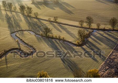 "Aerial view, course of the Ahse river with meanders, renaturation, Hamm, Ruhr area, North Rhine-Westphalia, Germany, Europe" View Large Photo Image Stock Photograph - "Aerial view, course of the Ahse river with meanders, renaturation, Hamm, Ruhr area, North Rhine-Westphalia, Germany, Europe". Fotosearch