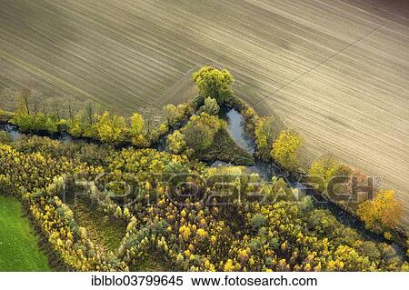 "Aerial view, course of the Ahse River, nature reserve, Hamm, Ruhr area, North Rhine-Westphalia, Germany, Europe" View Large Photo Image Stock Photography - "Aerial view, course of the Ahse River, nature reserve, Hamm, Ruhr area, North Rhine-Westphalia, Germany, Europe". Fotosearch