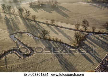 "Aerial view, course of the Ahse river with meanders, renaturation, Hamm, Ruhr area, North Rhine-Westphalia, Germany, Europe" View Large Photo Image Stock Photography - "Aerial view, course of the Ahse river with meanders, renaturation, Hamm, Ruhr area, North Rhine-Westphalia, Germany, Europe". Fotosearch