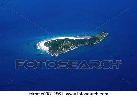 "Aerial view, Cousin Island, Seychelles, Africa" View Large Photo Image Stock Image - "Aerial view, Cousin Island, Seychelles, Africa". Fotosearch