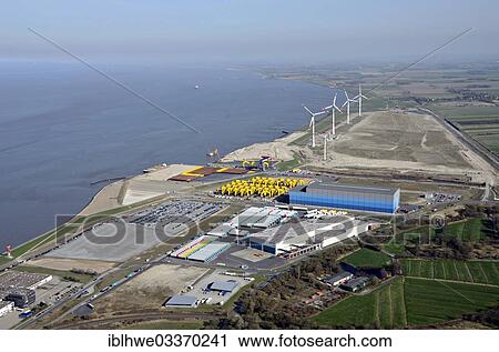 "Aerial view, Cuxhaven Steel Construction GmbH, industrial site for the production of offshore wind power plants, Cuxhaven, Lower Saxony, Germany, Europe" View Large Photo Image Stock Image - "Aerial view, Cuxhaven Steel Construction GmbH, industrial site for the production of offshore wind power plants, Cuxhaven, Lower Saxony, Germany, Europe". Fotosearch