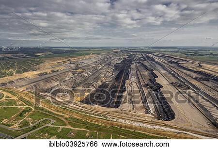 "Aerial view, diggers in the Garzweiler surface mine, RWE Rheinbraun, Juchen, Lower Rhine, North Rhine-Westphalia, Germany, Europe" View Large Photo Image Stock Photograph - "Aerial view, diggers in the Garzweiler surface mine, RWE Rheinbraun, Juchen, Lower Rhine, North Rhine-Westphalia, Germany, Europe". Fotosearch