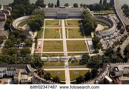 "Aerial view, Electoral Palace, Koblenz, Rhineland-Palatinate, Germany, Europe" View Large Photo Image Stock Photo - "Aerial view, Electoral Palace, Koblenz, Rhineland-Palatinate, Germany, Europe". Fotosearch