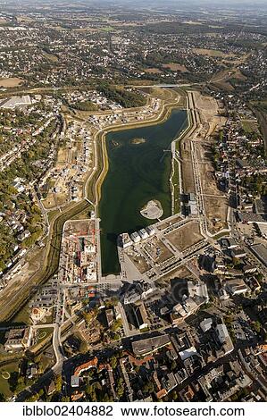 "Aerial view, Emscher river, Lake PhoenixSee, Dortmund, Ruhr area, North Rhine-Westphalia, Germany, Europe" View Large Photo Image Stock Image - "Aerial view, Emscher river, Lake PhoenixSee, Dortmund, Ruhr area, North Rhine-Westphalia, Germany, Europe". Fotosearch