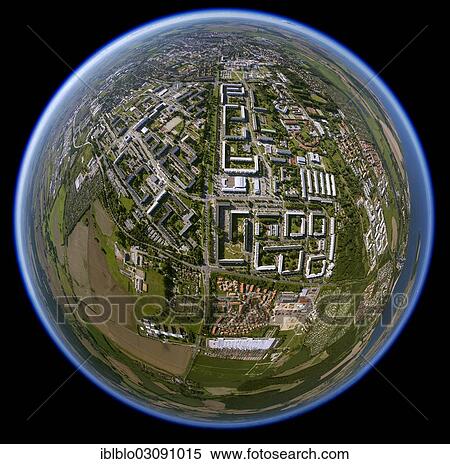 "Aerial view, estate of buildings made of prefabricated concrete slabs, fisheye shot, Weitenhagen, Mecklenburg-Western Pomerania, Germany, Europe" View Large Photo Image Stock Photography - "Aerial view, estate of buildings made of prefabricated concrete slabs, fisheye shot, Weitenhagen, Mecklenburg-Western Pomerania, Germany, Europe". Fotosearch