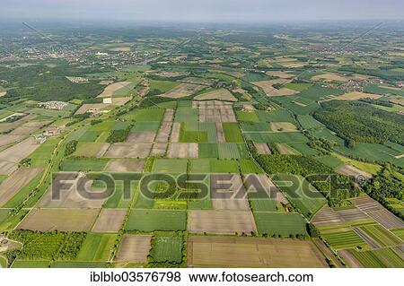 "Aerial view, fields and farmland, near Datteln, Ruhr district, North Rhine-Westphalia, Germany, Europe" View Large Photo Image Stock Photo - "Aerial view, fields and farmland, near Datteln, Ruhr district, North Rhine-Westphalia, Germany, Europe". Fotosearch