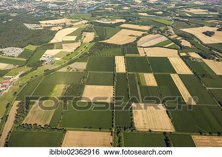 "Aerial view, fields, Datteln, Ruhr Area, North Rhine-Westphalia, Germany, Europe" View Large Photo Image Stock Photograph - "Aerial view, fields, Datteln, Ruhr Area, North Rhine-Westphalia, Germany, Europe". Fotosearch