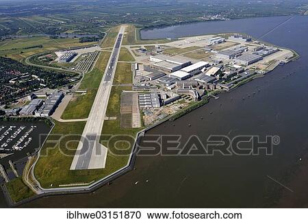 "Aerial view, Finkenwerder Airfield and Airbus factory site, Finkenwerder, Hamburg, Hamburg, Germany, Europe" View Large Photo Image Stock Image - "Aerial view, Finkenwerder Airfield and Airbus factory site, Finkenwerder, Hamburg, Hamburg, Germany, Europe". Fotosearch