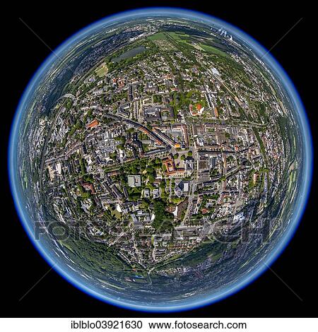 "Aerial view, fisheye, Gladbeck, Ruhr district, North Rhine-Westphalia, Germany, Europe" View Large Photo Image Stock Image - "Aerial view, fisheye, Gladbeck, Ruhr district, North Rhine-Westphalia, Germany, Europe". Fotosearch