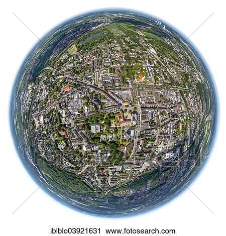 "Aerial view, fisheye, Gladbeck, Ruhr district, North Rhine-Westphalia, Germany, Europe" View Large Photo Image Stock Image - "Aerial view, fisheye, Gladbeck, Ruhr district, North Rhine-Westphalia, Germany, Europe". Fotosearch