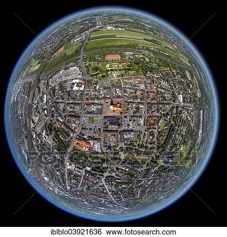 "Aerial view, fisheye, Hamm, Ruhr district, North Rhine-Westphalia, Germany, Europe" View Large Photo Image Stock Photograph - "Aerial view, fisheye, Hamm, Ruhr district, North Rhine-Westphalia, Germany, Europe". Fotosearch