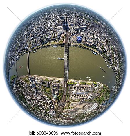 "Aerial view, fisheye shot of Cologne with the Rhine River, Cologne, Rhineland, North Rhine-Westphalia, Germany, Europe" View Large Photo Image Stock Photography - "Aerial view, fisheye shot of Cologne with the Rhine River, Cologne, Rhineland, North Rhine-Westphalia, Germany, Europe". Fotosearch