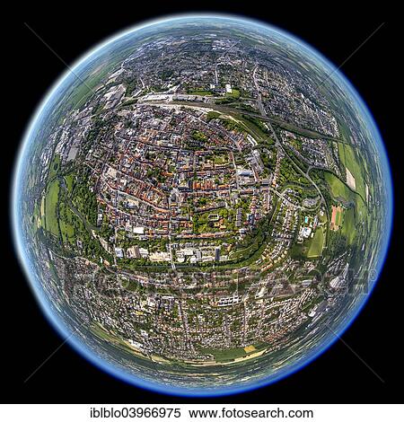 "Aerial view, fisheye view, town centre of Lippstadt, North Rhine-Westphalia, Germany, Europe" View Large Photo Image Stock Photography - "Aerial view, fisheye view, town centre of Lippstadt, North Rhine-Westphalia, Germany, Europe". Fotosearch