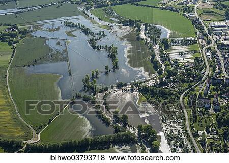 "Aerial view, flood the Werra Valley, Creuzburg, Thuringia, Germany, Europe" View Large Photo Image Stock Photo - "Aerial view, flood the Werra Valley, Creuzburg, Thuringia, Germany, Europe". Fotosearch