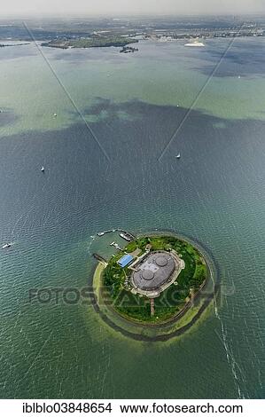 "Aerial view, Forteiland Pampus or Fort Pampus Island, artificial island in the IJmeer, Province of North-Holland, Netherlands" View Large Photo Image Picture - "Aerial view, Forteiland Pampus or Fort Pampus Island, artificial island in the IJmeer, Province of North-Holland, Netherlands". Fotosearch