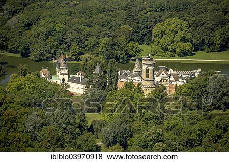 "Aerial view, Franzensburg with castle gardens, Laxenburg, Achau, Lower Austria, Austria, Europe" View Large Photo Image Stock Photo - "Aerial view, Franzensburg with castle gardens, Laxenburg, Achau, Lower Austria, Austria, Europe". Fotosearch