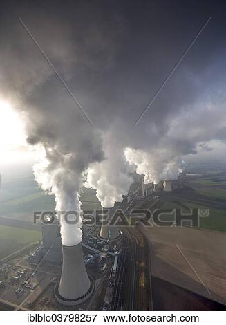 "Aerial view, Frimmersdorf Power Station, RWE, Neurath Power Station, Grevenbroich, North Rhine-Westphalia, Germany, Europe" View Large Photo Image Stock Photo - "Aerial view, Frimmersdorf Power Station, RWE, Neurath Power Station, Grevenbroich, North Rhine-Westphalia, Germany, Europe". Fotosearch