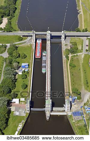 "Aerial view, Geesthacht Lock on the Elbe River, Geesthacht, Schleswig-Holstein, Germany, Europe" View Large Photo Image Stock Photography - "Aerial view, Geesthacht Lock on the Elbe River, Geesthacht, Schleswig-Holstein, Germany, Europe". Fotosearch