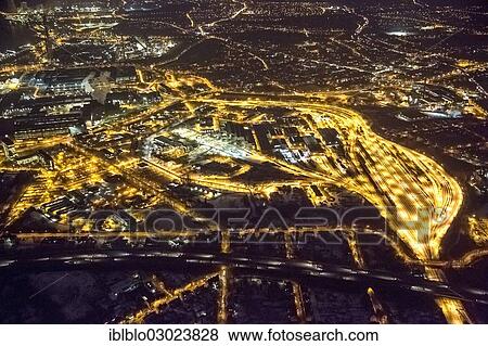 "Aerial view, goods station in Duisburg-Hamborn, marshalling yard, ThyssenKrupp, Duisburg premises of ThyssenKrupp Steel AG, Bruckhausen Plant, at night, Meiderich-Beeck, Duisburg, Ruhr district, North Rhine-Westphalia, Germany, Europe" View Large Photo Image Stock Photo - "Aerial view, goods station in Duisburg-Hamborn, marshalling yard, ThyssenKrupp, Duisburg premises of ThyssenKrupp Steel AG, Bruckhausen Plant, at night, Meiderich-Beeck, Duisburg, Ruhr district, North Rhine-Westphalia, Germany, Europe". Fotosearch