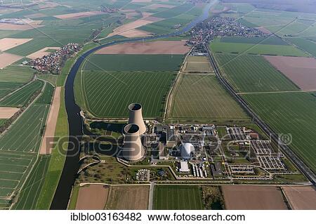 "Aerial view, Grohnde nuclear power plant on the Weser River, Grohnde, Emmerthal, Lower Saxony, Germany, Europe" View Large Photo Image Stock Image - "Aerial view, Grohnde nuclear power plant on the Weser River, Grohnde, Emmerthal, Lower Saxony, Germany, Europe". Fotosearch