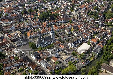 "Aerial view, Grosse Marienkirche or St. Mary's Church, at the market square, Lippstadt, North Rhine-Westphalia, Germany, Europe" View Large Photo Image Stock Image - "Aerial view, Grosse Marienkirche or St. Mary's Church, at the market square, Lippstadt, North Rhine-Westphalia, Germany, Europe". Fotosearch