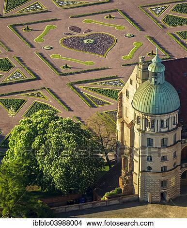 "Aerial view, grounds of Schloss Gustrow Castle with a baroque heart, Gustrow, Mecklenburg-Western Pomerania, Germany, Europe" View Large Photo Image Picture - "Aerial view, grounds of Schloss Gustrow Castle with a baroque heart, Gustrow, Mecklenburg-Western Pomerania, Germany, Europe". Fotosearch