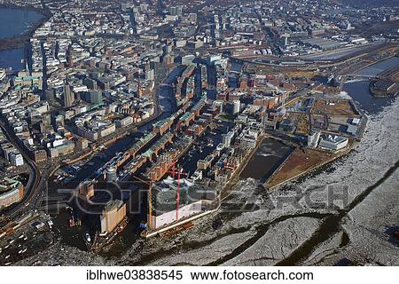 "Aerial view, HafenCity and warehouse district, Hamburg, Germany, Europe" View Large Photo Image Stock Photography - "Aerial view, HafenCity and warehouse district, Hamburg, Germany, Europe". Fotosearch