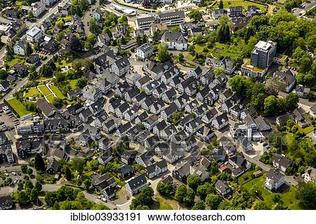 "Aerial view, half-timbered houses, Alter Flecken, historical city centre, Freudenberg, North Rhine-Westphalia, Germany, Europe" View Large Photo Image Stock Image - "Aerial view, half-timbered houses, Alter Flecken, historical city centre, Freudenberg, North Rhine-Westphalia, Germany, Europe". Fotosearch