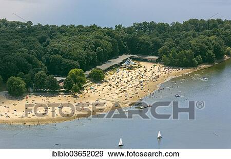 "Aerial view, Halterner Reservoir or Lake Haltern with a lakeside beach, Hullern, Haltern am See, North Rhine-Westphalia, Germany, Europe" View Large Photo Image Stock Photo - "Aerial view, Halterner Reservoir or Lake Haltern with a lakeside beach, Hullern, Haltern am See, North Rhine-Westphalia, Germany, Europe". Fotosearch