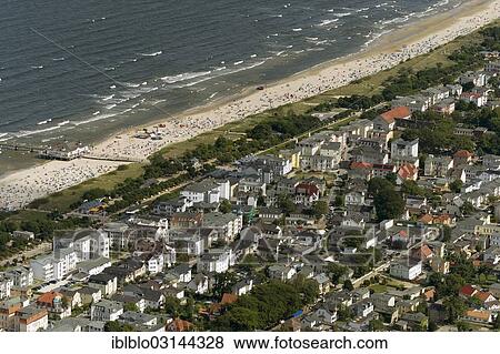 "Aerial view, Heringsdorf Pier, beach, Heringsdorf, Usedom, Mecklenburg-Western Pomerania, Germany, Europe" View Large Photo Image Stock Photo - "Aerial view, Heringsdorf Pier, beach, Heringsdorf, Usedom, Mecklenburg-Western Pomerania, Germany, Europe". Fotosearch