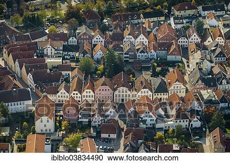 "Aerial view, historic Brunebrede and Oststrasse streets with houses, Warendorf, North Rhine-Westphalia, Germany, Europe" View Large Photo Image Stock Image - "Aerial view, historic Brunebrede and Oststrasse streets with houses, Warendorf, North Rhine-Westphalia, Germany, Europe". Fotosearch